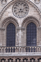 Image showing Windows Notre Dame