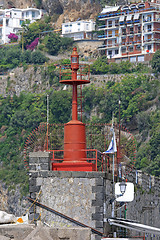 Image showing Red Lighthouse