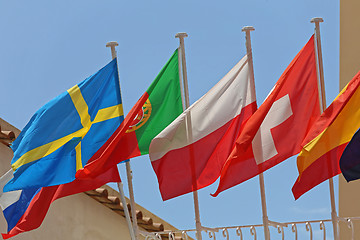 Image showing World Flags