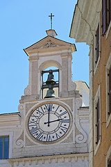 Image showing Church Clock Rome