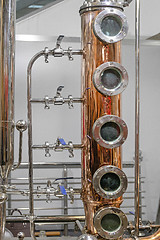 Image showing Distillation Still Column