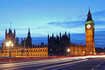 Image showing Night London