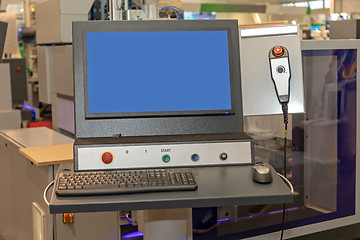 Image showing Cnc Control Monitor