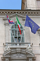 Image showing Official Flags