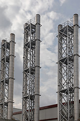 Image showing Chimneys