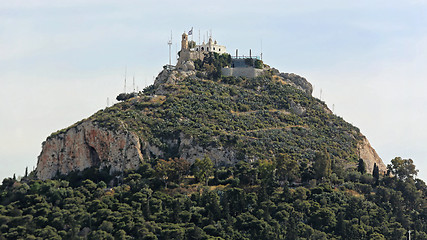 Image showing Mount Lycabettos