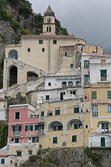 Image showing Houses in Amalfi