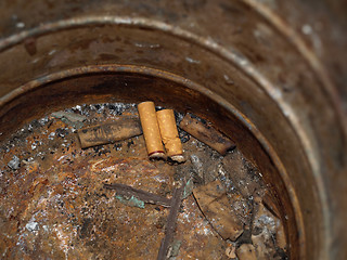 Image showing Dirty Ashtray