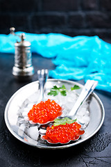 Image showing salmon caviar