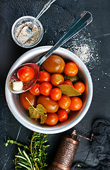 Image showing  pickled tomatoes