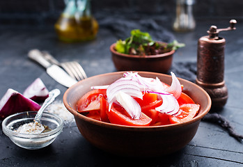 Image showing tomato salad