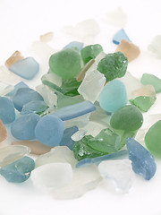 Image showing Colorful Glass Stones