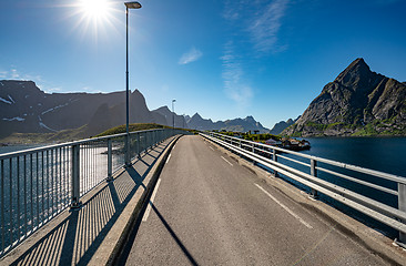 Image showing Lofoten is an archipelago in the county of Nordland, Norway.