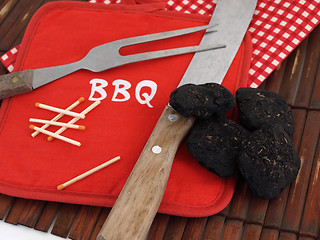 Image showing Barbecuing Utensils