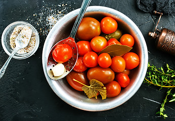 Image showing  pickled tomatoes