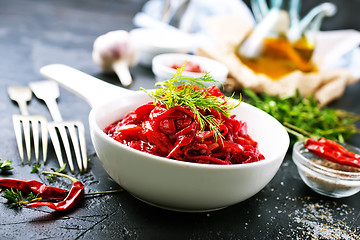 Image showing beet salad