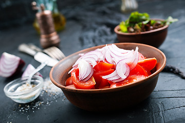 Image showing tomato salad