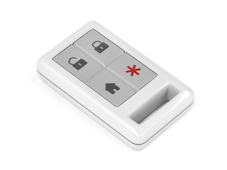 Image showing Home alarm remote control