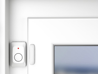 Image showing Magnetic alarm sensor