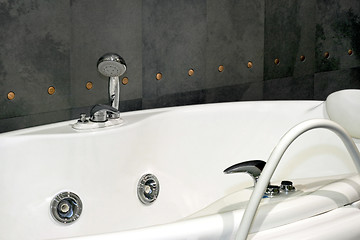 Image showing Granite bath spa