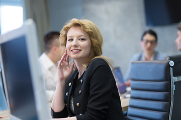 Image showing Portrait of successful Businesswoman