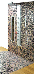 Image showing Shower angle