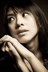 Image showing Beautiful asian woman