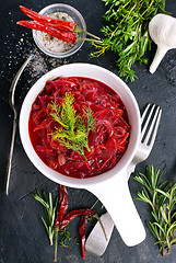 Image showing beet salad