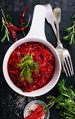 Image showing beet salad