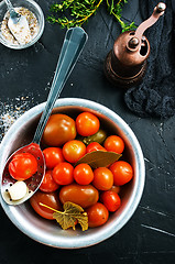 Image showing  pickled tomatoes