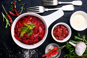 Image showing beet salad