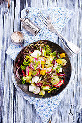 Image showing greek salad