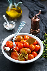 Image showing  pickled tomatoes