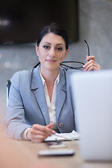 Image showing Portrait of successful Businesswoman