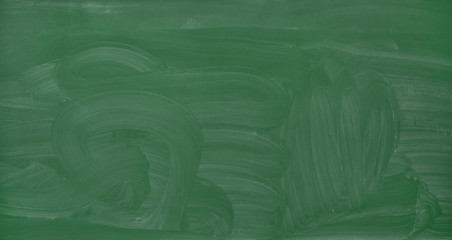 Image showing blank green chalkboard background