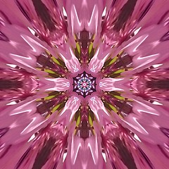 Image showing Abstract kaleidoscope picture