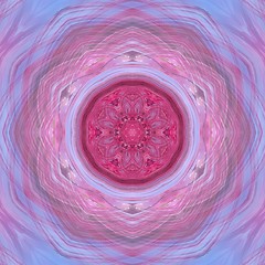 Image showing Abstract kaleidoscope picture