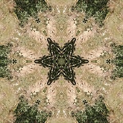 Image showing Abstract kaleidoscope picture