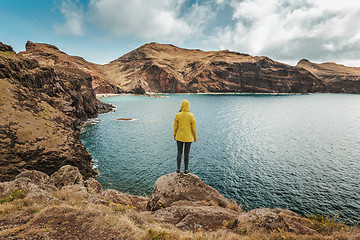 Image showing Traveler woman