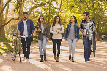 Image showing Students in the park