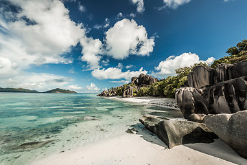 Image showing Praslin beach Seychelles