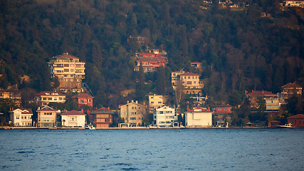 Image showing Uskudar coast Istanbul. Asian coast of Istanbul