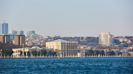 Image showing The Dolmabahce Palace served as the main administrative center of the Ottoman Empire from 1856 to 1887 and 1909 to 1922.