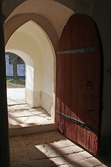 Image showing Church door