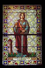 Image showing Saint Barbara