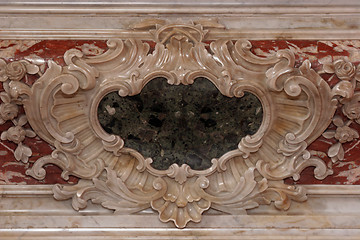 Image showing Detail of altar