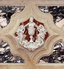 Image showing Jesus, detail of altar