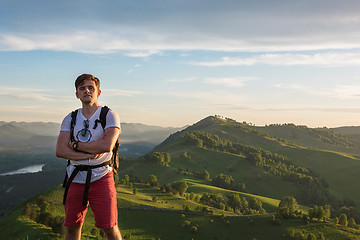 Image showing Man in Altai mountain