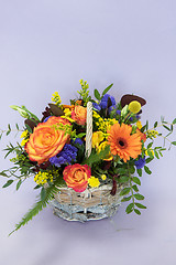 Image showing bouquet of different flowers