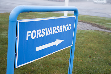 Image showing Forsvarsbygg